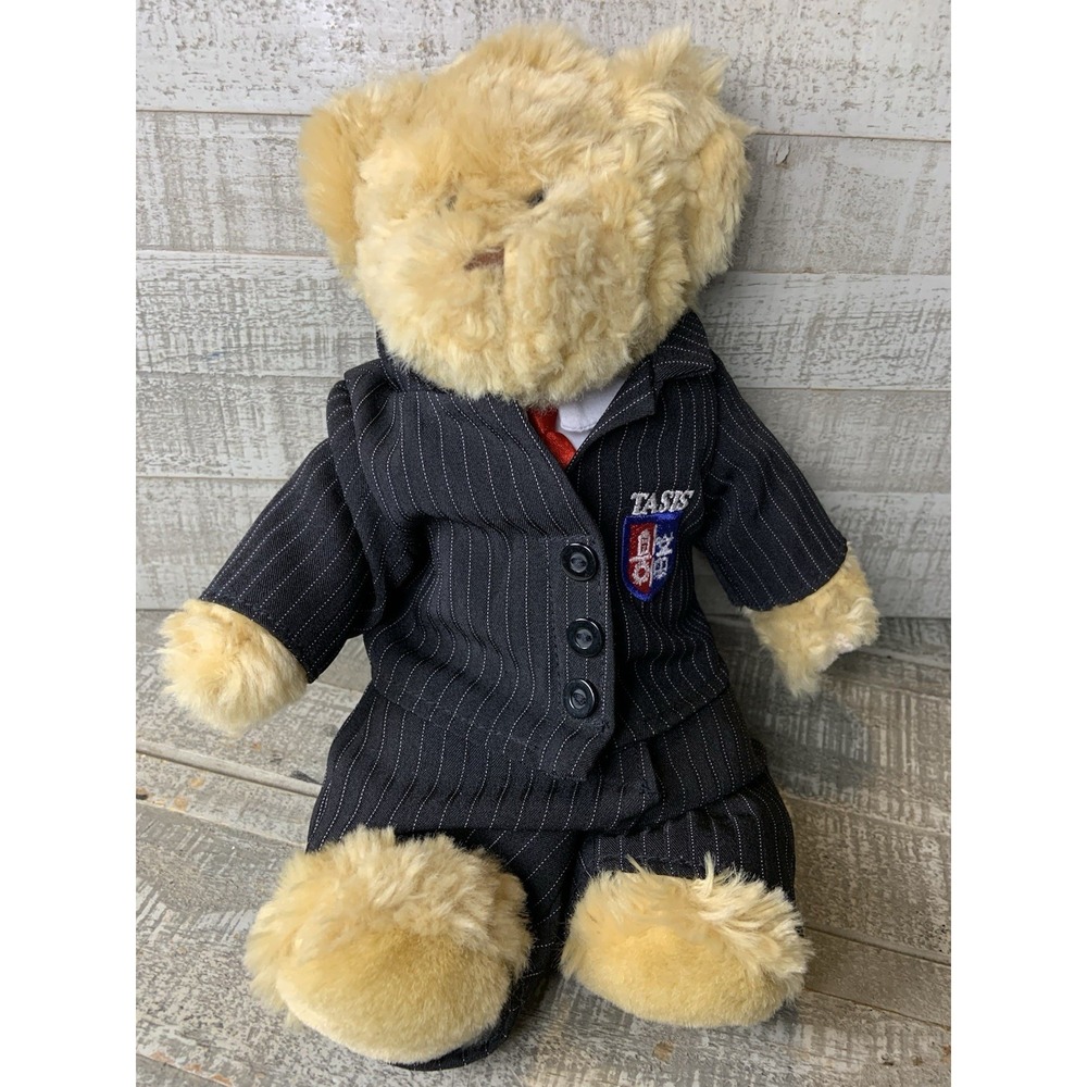 Mumbles Classic UK Teddy Bear Plush Teddie Stuffed Animal Rare